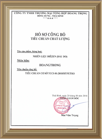  - Xăng Dầu Hoàng Trọng - Công Ty TNHH Thương Mại Tổng Hợp Hoàng Trọng