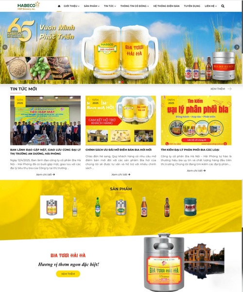 Công ty Cổ Phần Bia Hà Nội - Hải Phòng