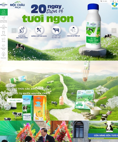 Công ty Cổ Phần Giống Bò Sữa Mộc Châu