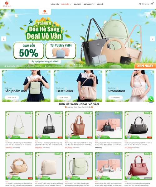 YUUMY - Thương hiệu túi xách da Việt Nam