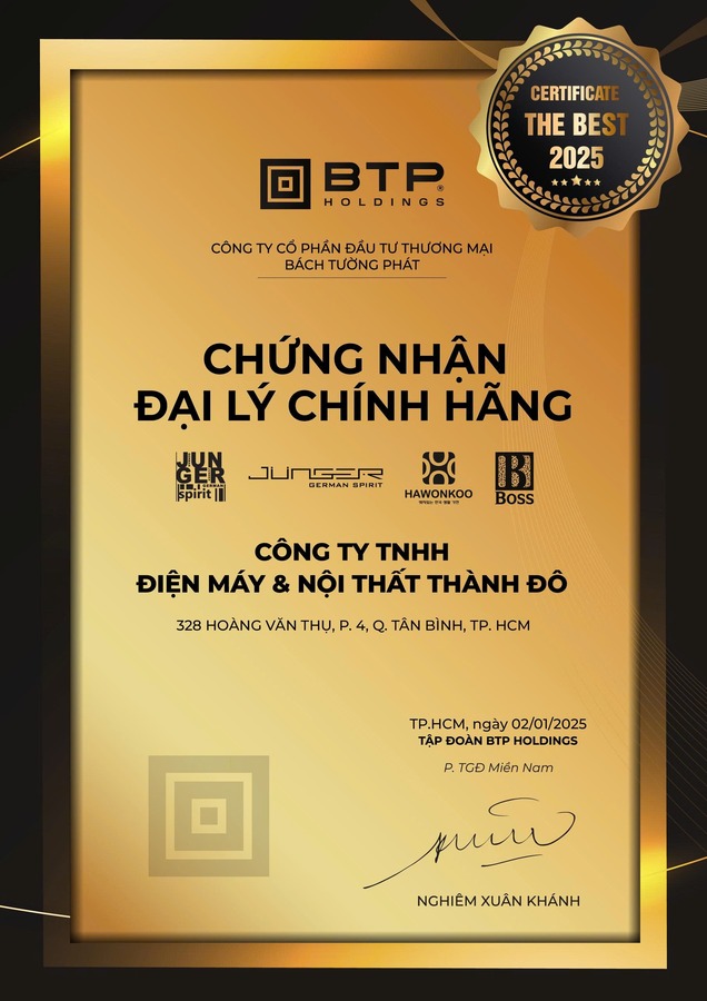  - Thiết Bị Nhà Bếp Thành Đô - Công Ty TNHH Điện Máy Và Nội Thất Thành Đô
