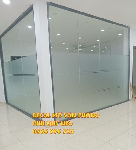 Dán kính mờ văn phòng