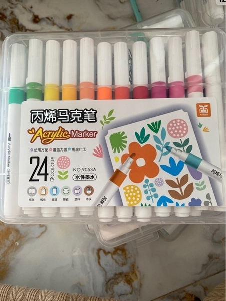 Màu Acrylic Marker 24 màu - Văn Phòng Phẩm Green Care - Công Ty TNHH Green Care Việt Nam