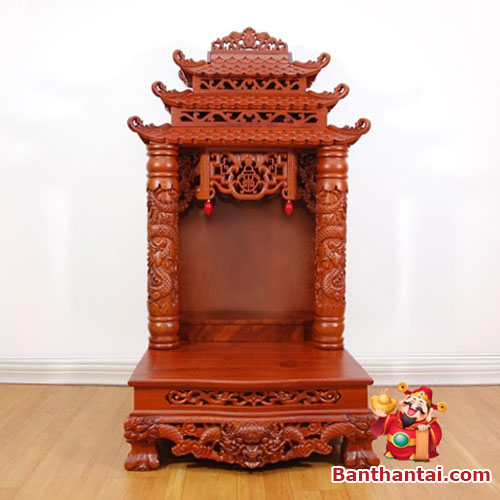Bàn thờ thần tài thổ địa đại cát BTT-MC011 - Cửa Hàng Ban Thần Tài - Chuyên Bàn Thờ Thần Tài - Thổ Địa