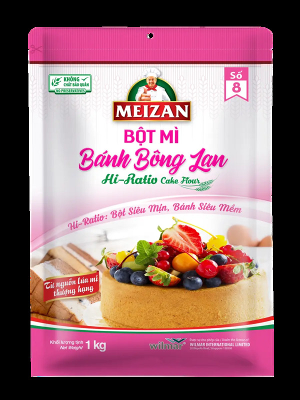 Bột mỳ bánh bông lan Meizan