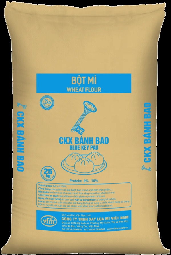 Bột mỳ chìa khóa xanh bánh bao