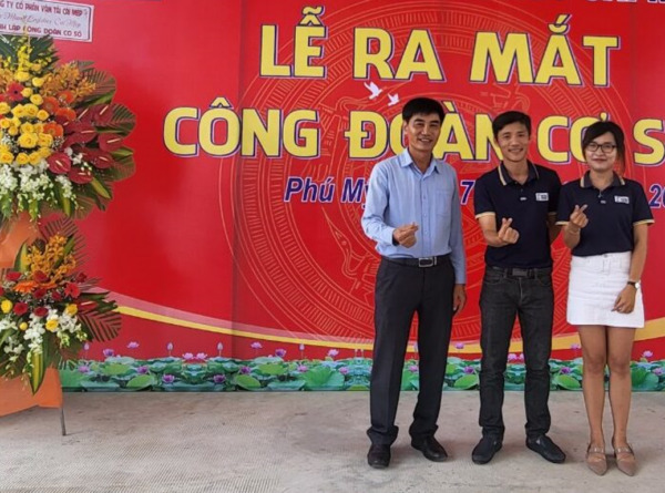 Lễ ra mắt công đoàn cơ sở