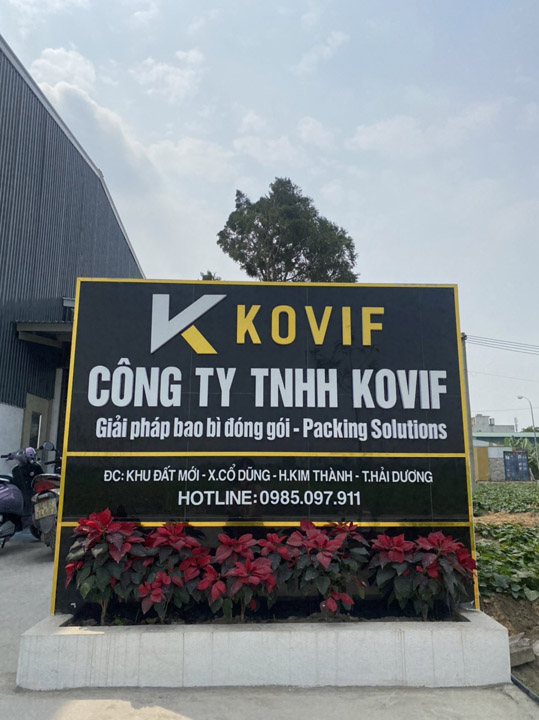 Hình ảnh công ty KOVIF - Slip Sheet, Thanh Nẹp Góc, Giấy Tổ Ong, KOVIF - Công Ty TNHH KOVIF