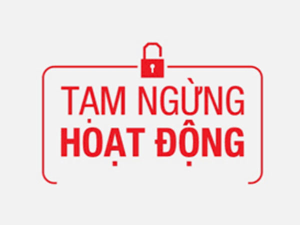 Tạm ngừng hoạt động doanh nghiệp