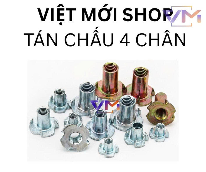 Tán chấu 4 chân - Công Ty TNHH Công Nghiệp Việt Mới