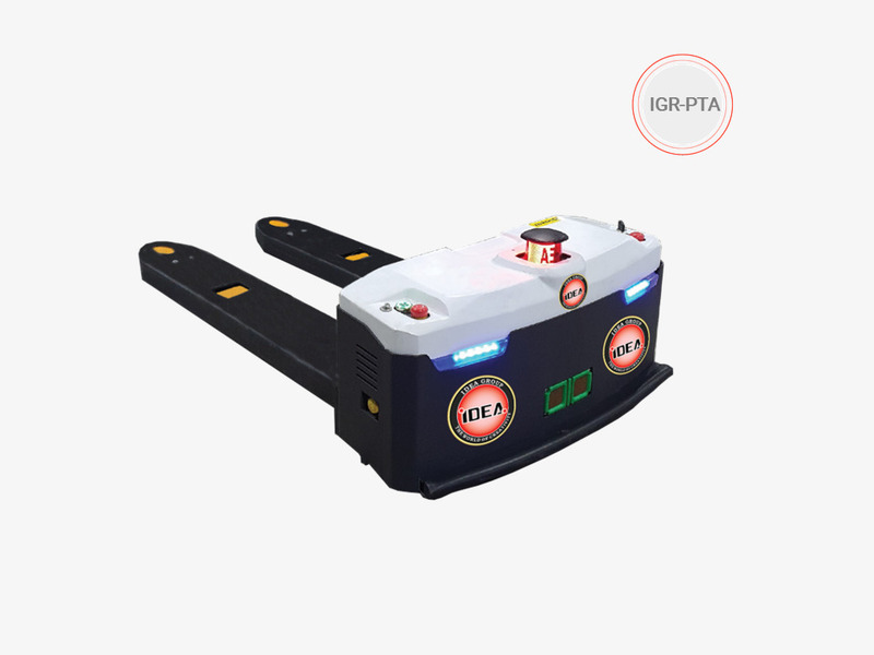 Xe tự hành vận chuyển pallet IDonkey - IGR - PTA - Giải Pháp Tự Động Hóa IDEA - Công Ty Cổ Phần Tập Đoàn Công Nghệ IDEA