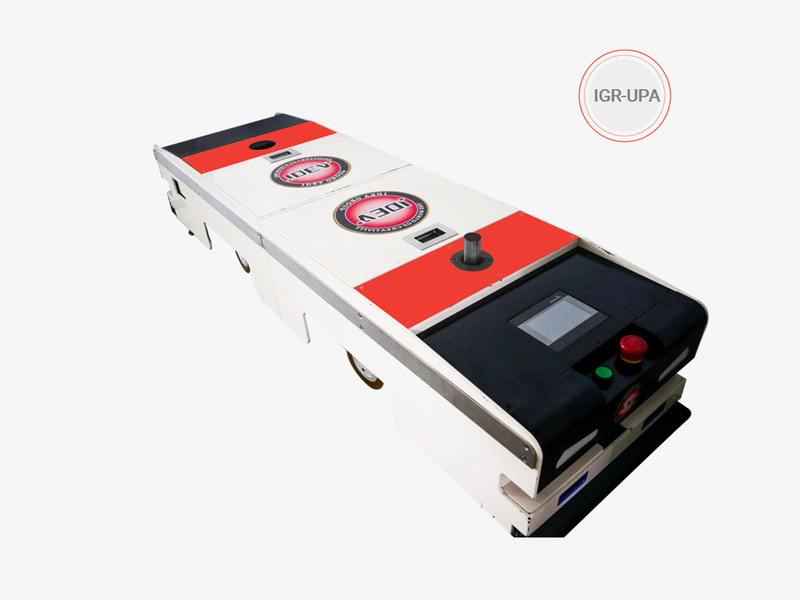 Xe tự hành AGV IDonkey - IGR - UPA - Giải Pháp Tự Động Hóa IDEA - Công Ty Cổ Phần Tập Đoàn Công Nghệ IDEA