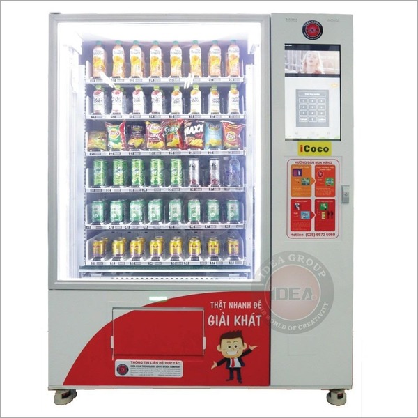 Máy bán hàng tự động IGR-900-11G (22SP) - Giải Pháp Tự Động Hóa IDEA - Công Ty Cổ Phần Tập Đoàn Công Nghệ IDEA