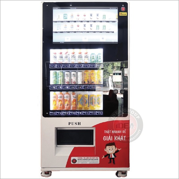 Máy bán hàng tự động IGR-D720-8C(32SP)-GBL - Giải Pháp Tự Động Hóa IDEA - Công Ty Cổ Phần Tập Đoàn Công Nghệ IDEA