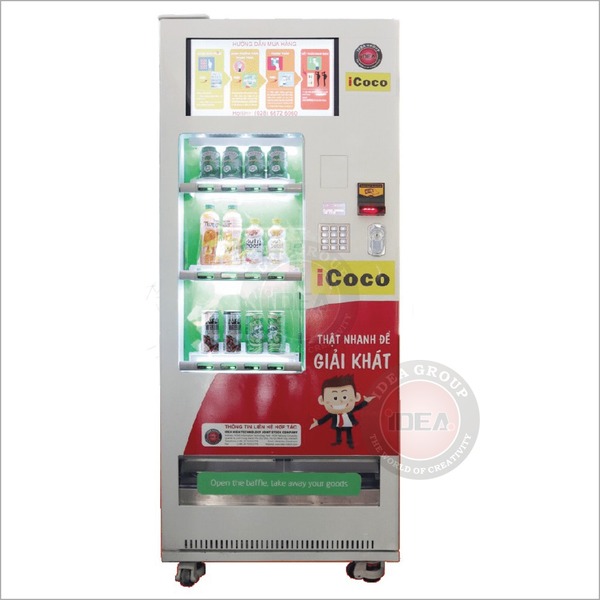 Máy bán hàng tự động IGR-D720-MCS (mini) - Giải Pháp Tự Động Hóa IDEA - Công Ty Cổ Phần Tập Đoàn Công Nghệ IDEA