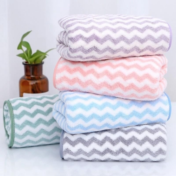 Khăn kẻ sọc cotton - Công Ty TNHH Dệt May Minh Quân
