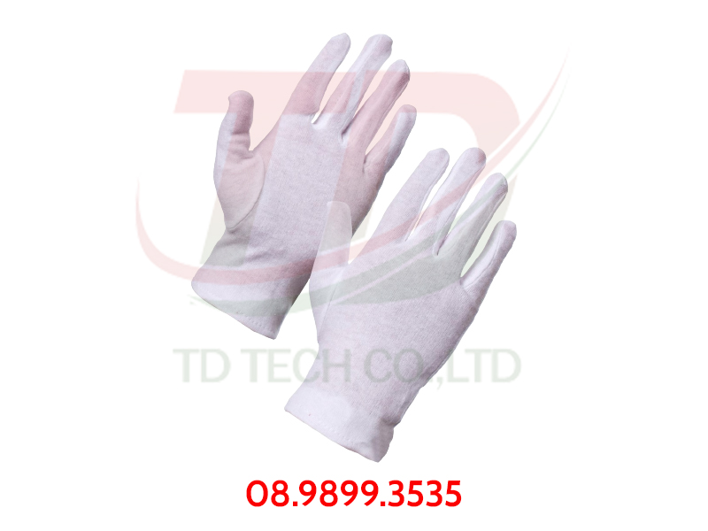 Găng tay cotton - Vật Tư Chống Tĩnh Điện TD TECH - Công Ty TNHH Sản Xuất Thương Mại Và Công Nghệ TD TECH