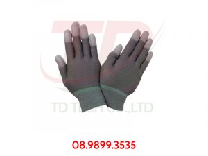 Găng tay Xám phủ PU ngón – Phòng Sạch - Vật Tư Chống Tĩnh Điện TD TECH - Công Ty TNHH Sản Xuất Thương Mại Và Công Nghệ TD TECH