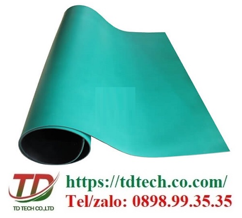 Thảm cao su lưu hóa chống tĩnh điện - Vật Tư Chống Tĩnh Điện TD TECH - Công Ty TNHH Sản Xuất Thương Mại Và Công Nghệ TD TECH