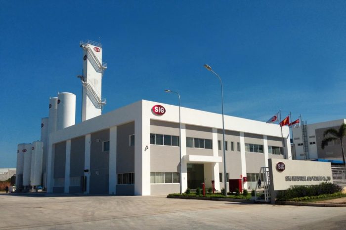Lắp đặt kệ kho hàng cho công ty SIG Việt Nam tại Quận 7 TP.HCM