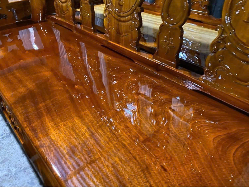 Hình ảnh sơn trên gỗ