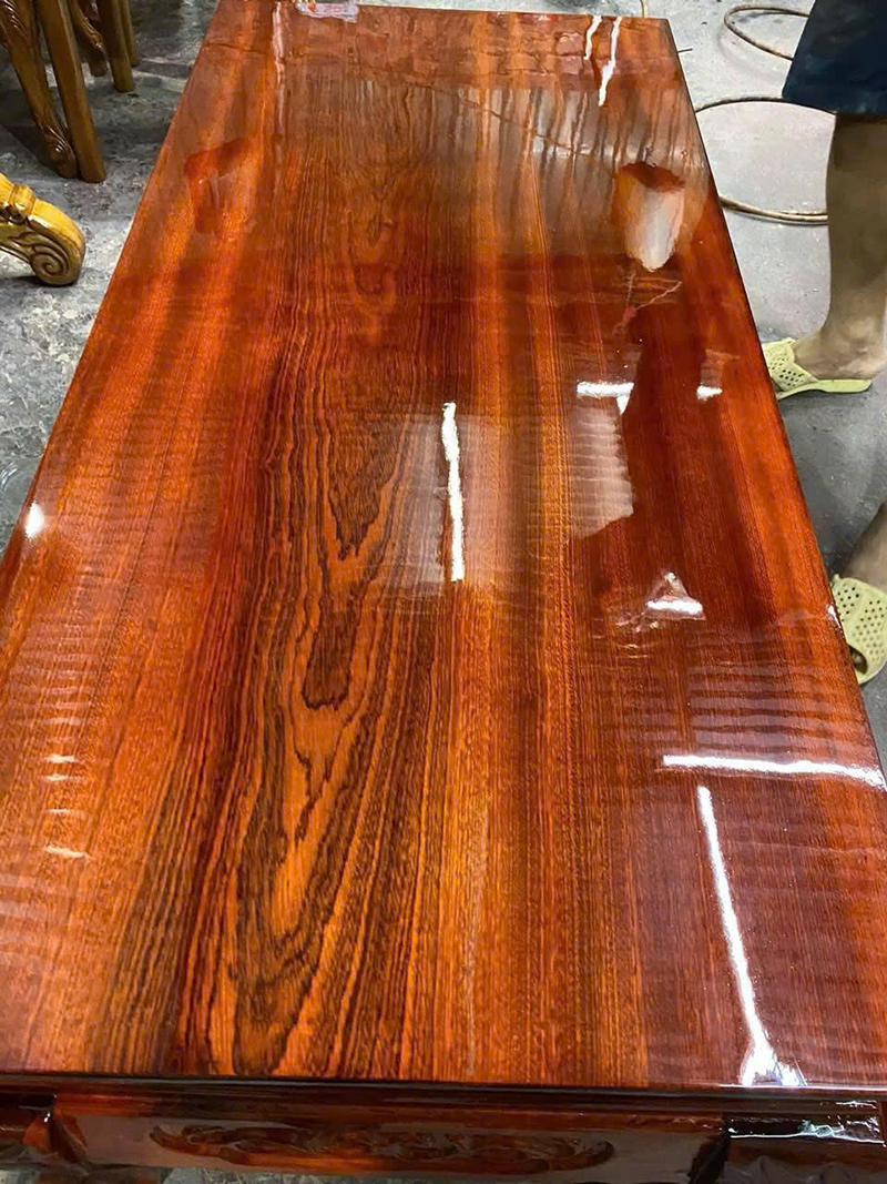 Hình ảnh sơn trên gỗ