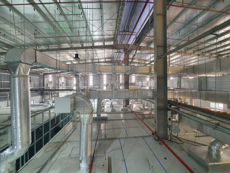 Thi công hệ thống HVAC cho nhà máy dược phẩm