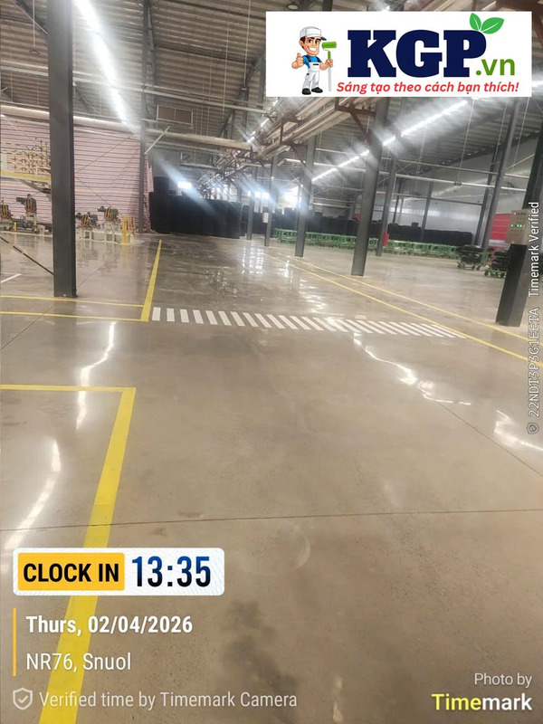 Thi công sơn vạch kẻ đường