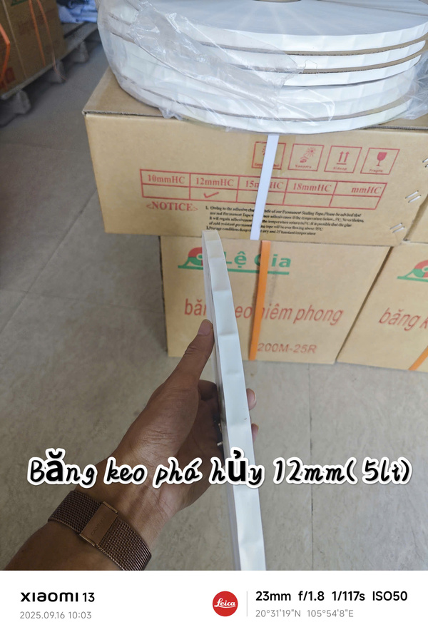 Băng keo phá hủy HC 12