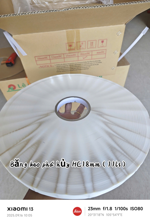 Băng keo phá hủy HC 18