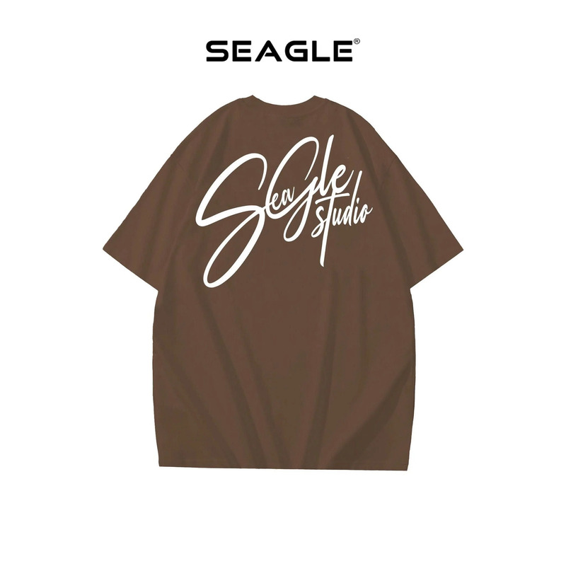 Áo thun Form rộng nam nữ in logo Seagle Studio - TS007 - áo Thun Đồng Phục Seagle - Công Ty TNHH Sản Xuất Thương Mại Thời Trang Seagle