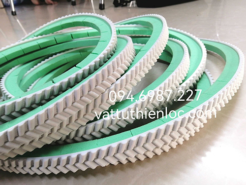 Dây đai đắp mút xốp xanh - Dây Curoa Thiên Lộc - Công Ty TNHH Vật Tư Thiên Lộc ST