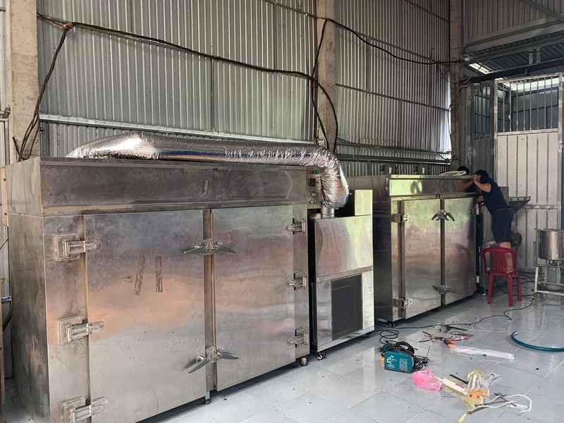 Bàn giao máy sấy khoai 400kg về Tà Nung - Máy Sấy  Enoagri - Công Ty TNHH Công Nghệ Enoagri