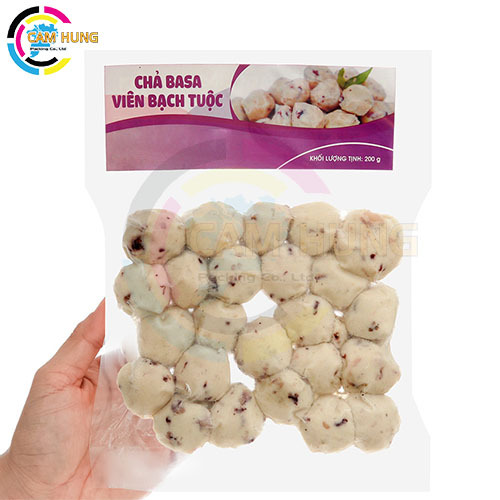 In tem nhãn hàng đông lạnh - In ấn Cẩm Hùng - Công Ty TNHH Sản Xuất Thương Mại Bao Bì Cẩm Hùng