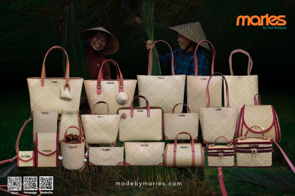 Đồ thủ công từ cỏ bàng - Công Ty TNHH Maries