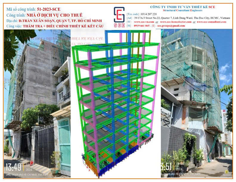 Thẩm tra và điều chỉnh thiết kế nhà ở cho thuê - Xây Dựng Và Cải Tạo Công Trình SCE - Công Ty TNHH Tư Vấn Thiết Kế SCE
