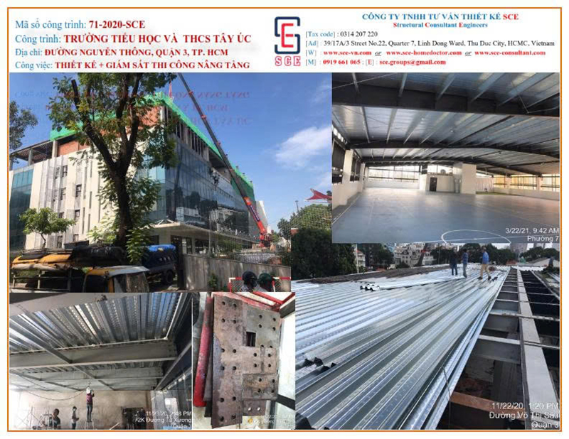 Thiết kế thi công cải tạo trường học - Xây Dựng Và Cải Tạo Công Trình SCE - Công Ty TNHH Tư Vấn Thiết Kế SCE