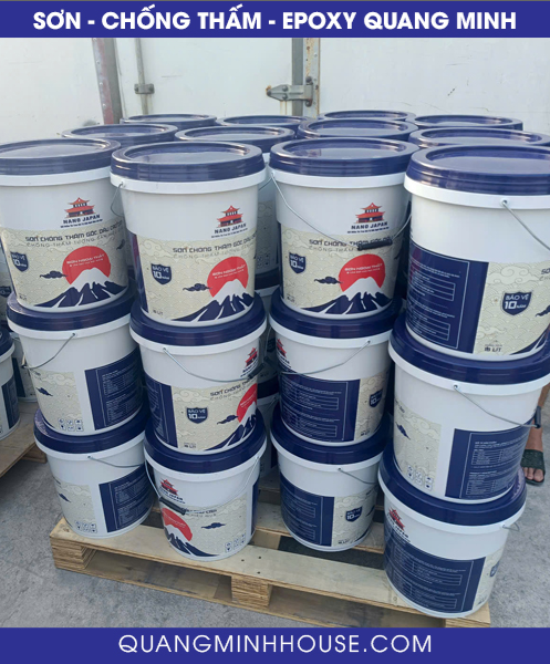 Sơn chống thấm gốc dầu Nano - Công Ty TNHH TM DV Quang Minh House