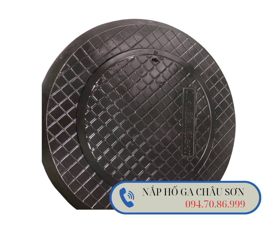 Nắp hố ga gang cầu khung tròn nắp tròn - Nắp Hố Ga, Song Chắn Rách Châu Sơn CSG - Công Ty Cổ Phần Sản Xuất Và Thương Mại Châu Sơn CSG