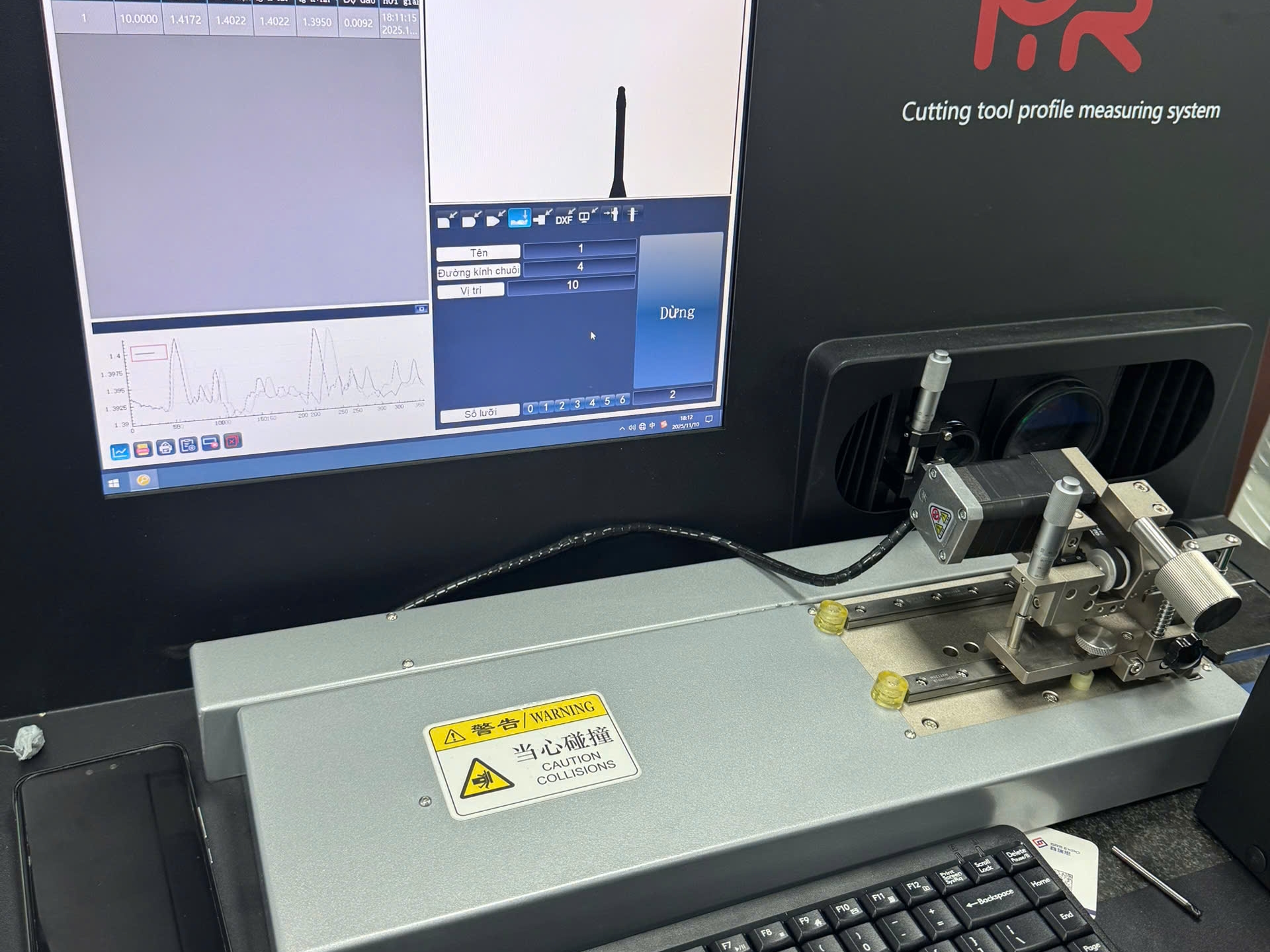 Hình ảnh máy đo - Dụng Cụ Cắt Gọt Tech Vina - Công Ty TNHH TTK Tech Vina