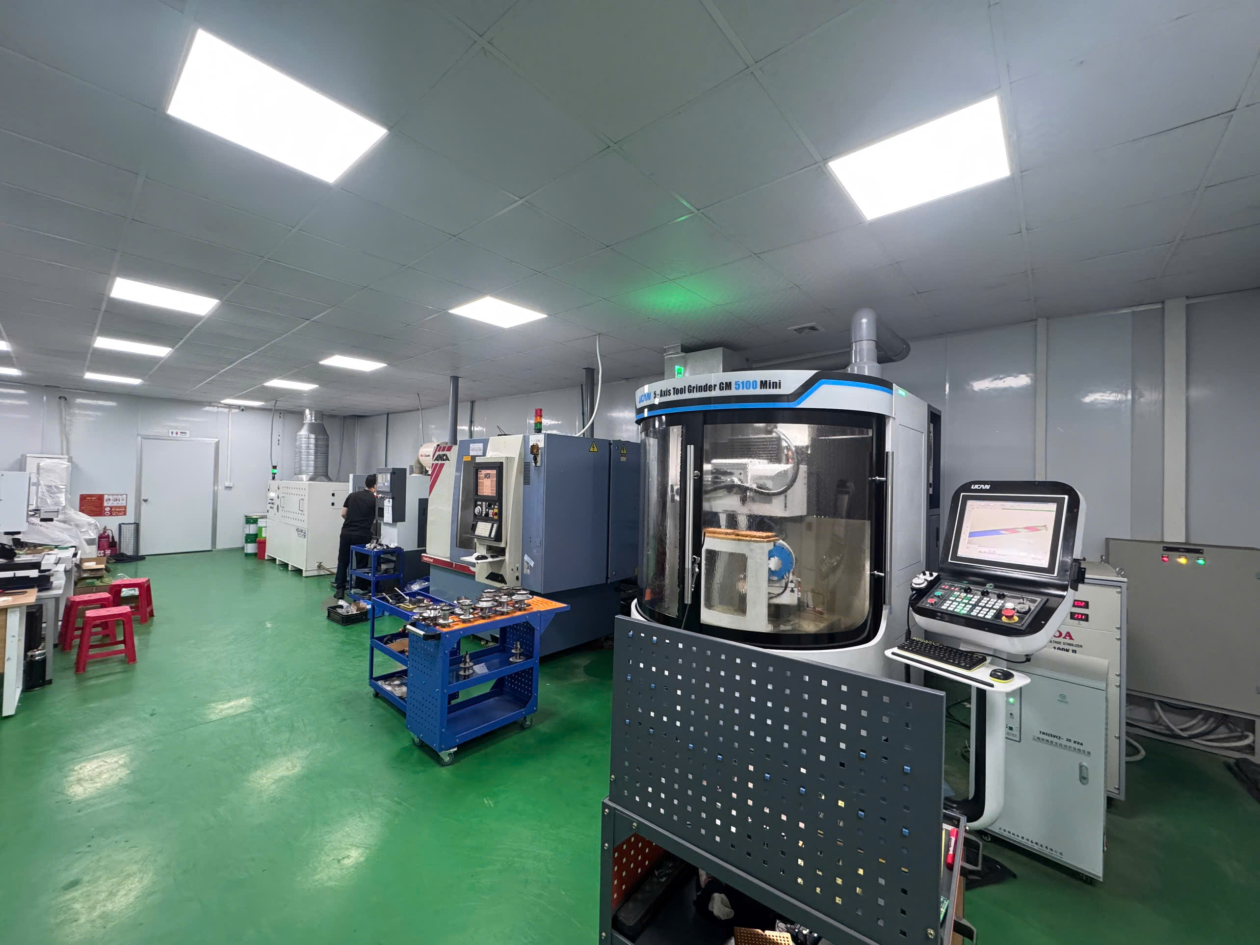 Hình ảnh máy móc Tech Vina - Dụng Cụ Cắt Gọt Tech Vina - Công Ty TNHH TTK Tech Vina