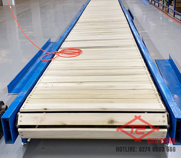 Băng tải ván gỗ - Thiết Bị Phun Sơn Chu Ming - Công Ty TNHH Thiết Bị Phun Sơn Tự Động Hóa Chu Ming