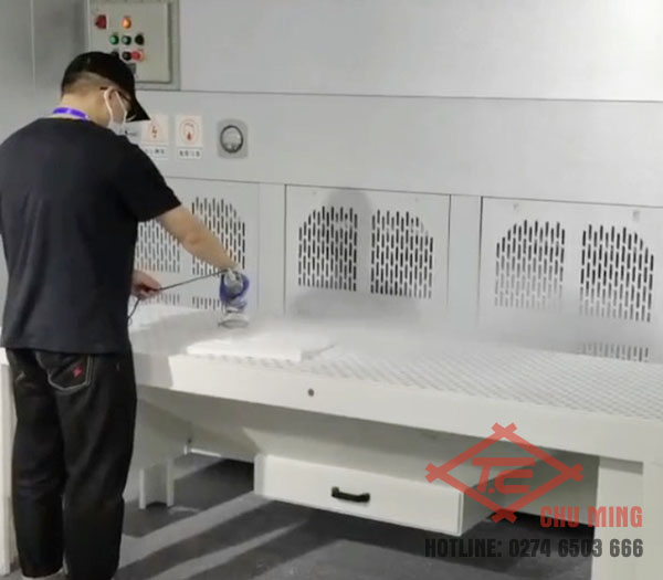 Buồng hút bụi chà nhám - Thiết Bị Phun Sơn Chu Ming - Công Ty TNHH Thiết Bị Phun Sơn Tự Động Hóa Chu Ming