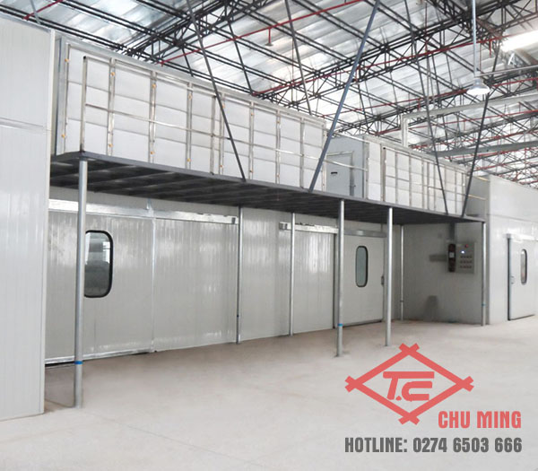 Hệ thống phòng sơn sạch - Thiết Bị Phun Sơn Chu Ming - Công Ty TNHH Thiết Bị Phun Sơn Tự Động Hóa Chu Ming