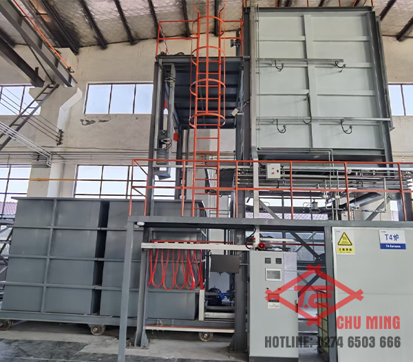 Lò sấy T4/T6 - Thiết Bị Phun Sơn Chu Ming - Công Ty TNHH Thiết Bị Phun Sơn Tự Động Hóa Chu Ming