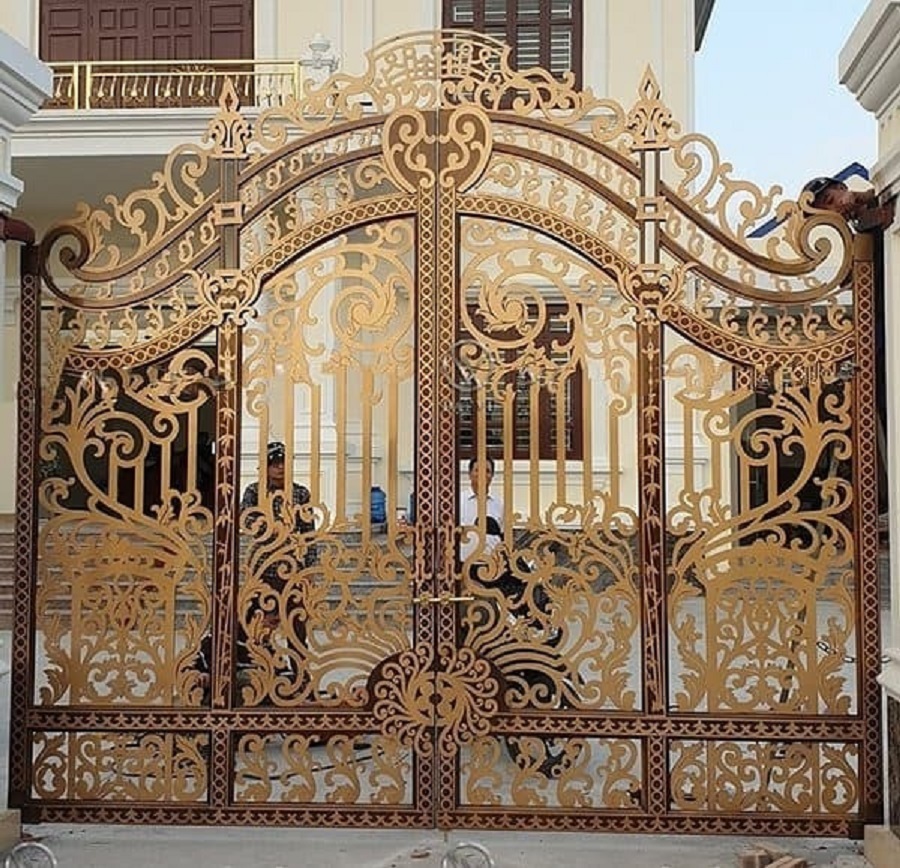 Cổng sắt mỹ thuật - Công Ty TNHH Cơ Khí Sản Xuất & Xây Dựng Thành Nam