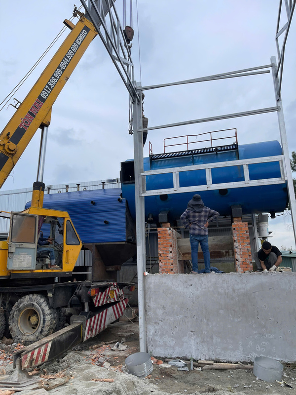Lắp đặt lò hơi tầng sôi ở Kiên Giang - Nồi Hơi Nam Phát - Công Ty TNHH Nồi Hơi Và Thiết Bị Nhiệt Nam Phát