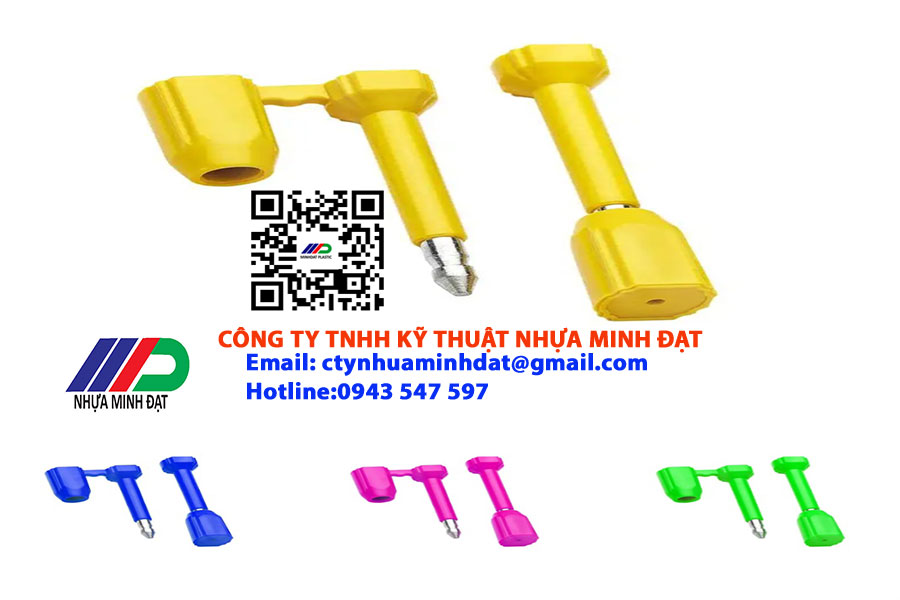 Seal niêm phong Container DAS15 - Thiết Bị Niêm Phong Minh Đạt - Công Ty TNHH Kỹ Thuật Nhựa Minh Đạt