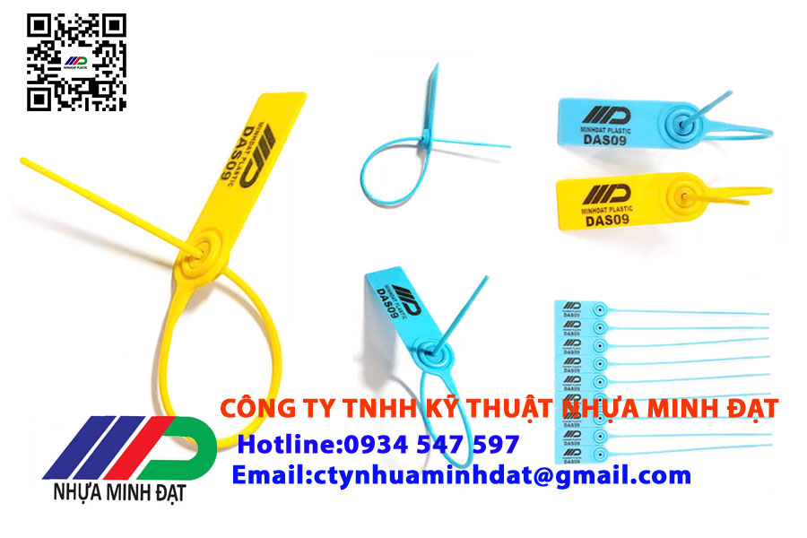 Seal tròn khóa kim loại 25cm DAS09