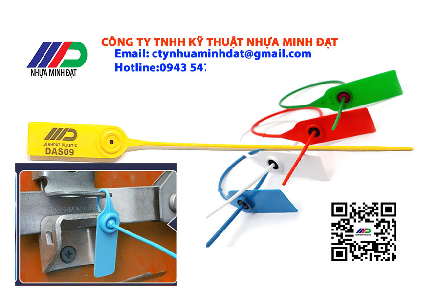 Seal niêm phong tròn khóa kim loại DAS09 - Thiết Bị Niêm Phong Minh Đạt - Công Ty TNHH Kỹ Thuật Nhựa Minh Đạt